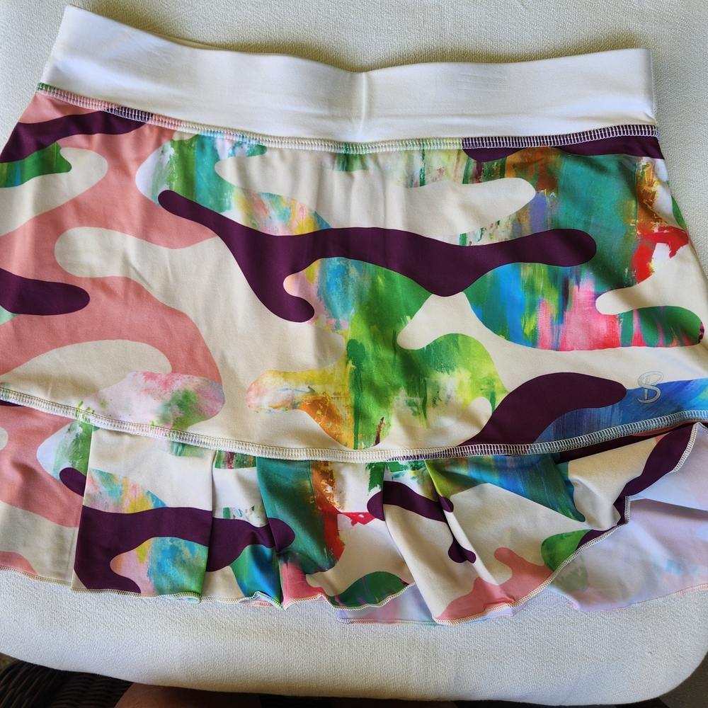 Sofibella UV Colors Tennis Skort